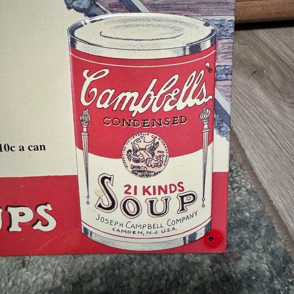 1993 Campbell’s Soup Sign #8 Train AAA Collectible - Picture 5 of 12